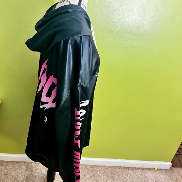 Juice World 999 Black and Pink Graphic Hoodie - Picture 4 of 5